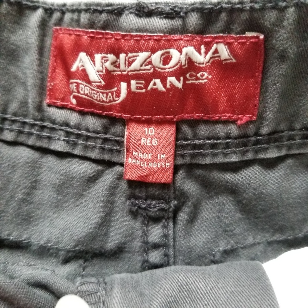 Boys cargo shorts (dark grey) 10 reg - Picture 3 of 5